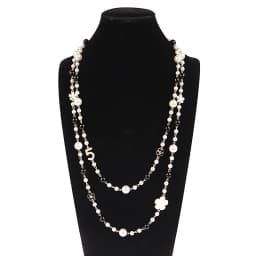 Classic Exquisite Pearl Long Sweater Necklace Fashion Lady Party Wedding Crystal Jewelry
