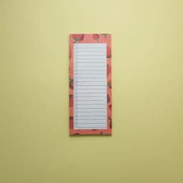 50 Sheets Magnetic Fridge Stick Notepad Grocery Shopping List Notepads Thick Paper Magnet Pad To Do List For Refrigerator