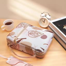 Bible Cover, Bible Cover Women's Bible Bag with Bookmarks Portable Bible Carrying Case for Girls as a Catholic Christian Gift, L