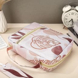Bible Cover, Bible Cover Women's Bible Bag with Bookmarks Portable Bible Carrying Case for Girls as a Catholic Christian Gift, L