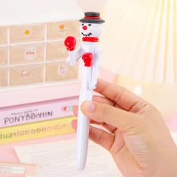 Hair-Fried Boxing Pen Creative Decompression Cartoon Ballpoint Pen Student High Value Gel Pen Cute Toy Gift.Interactive Boxing