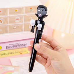 Hair-Fried Boxing Pen Creative Decompression Cartoon Ballpoint Pen Student High Value Gel Pen Cute Toy Gift.Interactive Boxing
