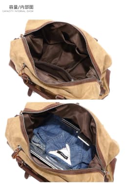 WaterProof Waxed Canvas Leather Men Travel Bag Hand Luggage Bag Carry On Large Tote Vintage Men Duffle Weekend Bag Big Overnight