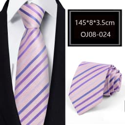 Luxury 57 Colors New Men's Tie Classic Floral Stripe Dots 8cm Jacquard Neck Tie Necktie For Men Business Wedding Party