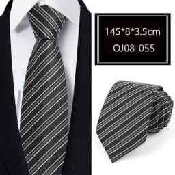 Luxury 57 Colors New Men's Tie Classic Floral Stripe Dots 8cm Jacquard Neck Tie Necktie For Men Business Wedding Party