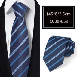 Luxury 57 Colors New Men's Tie Classic Floral Stripe Dots 8cm Jacquard Neck Tie Necktie For Men Business Wedding Party