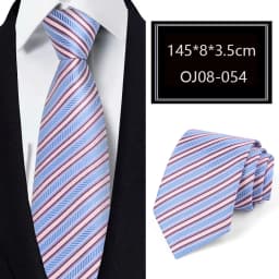 Luxury 57 Colors New Men's Tie Classic Floral Stripe Dots 8cm Jacquard Neck Tie Necktie For Men Business Wedding Party