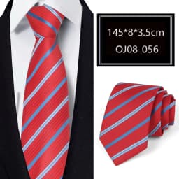 Luxury 57 Colors New Men's Tie Classic Floral Stripe Dots 8cm Jacquard Neck Tie Necktie For Men Business Wedding Party