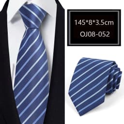 Luxury 57 Colors New Men's Tie Classic Floral Stripe Dots 8cm Jacquard Neck Tie Necktie For Men Business Wedding Party