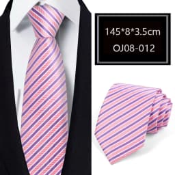 Luxury 57 Colors New Men's Tie Classic Floral Stripe Dots 8cm Jacquard Neck Tie Necktie For Men Business Wedding Party