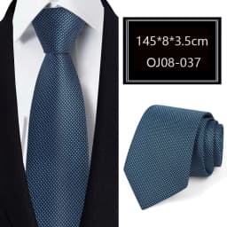 Luxury 57 Colors New Men's Tie Classic Floral Stripe Dots 8cm Jacquard Neck Tie Necktie For Men Business Wedding Party