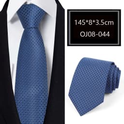 Luxury 57 Colors New Men's Tie Classic Floral Stripe Dots 8cm Jacquard Neck Tie Necktie For Men Business Wedding Party