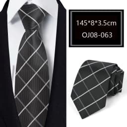 Luxury 57 Colors New Men's Tie Classic Floral Stripe Dots 8cm Jacquard Neck Tie Necktie For Men Business Wedding Party