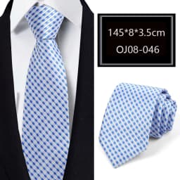 Luxury 57 Colors New Men's Tie Classic Floral Stripe Dots 8cm Jacquard Neck Tie Necktie For Men Business Wedding Party