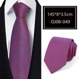Luxury 57 Colors New Men's Tie Classic Floral Stripe Dots 8cm Jacquard Neck Tie Necktie For Men Business Wedding Party