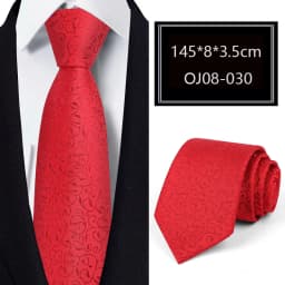 Luxury 57 Colors New Men's Tie Classic Floral Stripe Dots 8cm Jacquard Neck Tie Necktie For Men Business Wedding Party