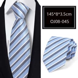 Luxury 57 Colors New Men's Tie Classic Floral Stripe Dots 8cm Jacquard Neck Tie Necktie For Men Business Wedding Party