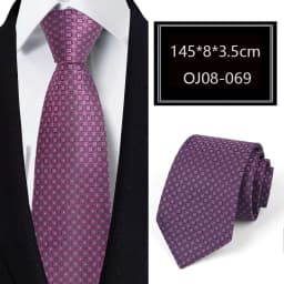 Luxury 57 Colors New Men's Tie Classic Floral Stripe Dots 8cm Jacquard Neck Tie Necktie For Men Business Wedding Party