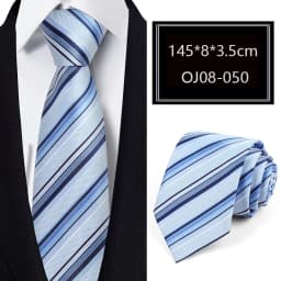 Luxury 57 Colors New Men's Tie Classic Floral Stripe Dots 8cm Jacquard Neck Tie Necktie For Men Business Wedding Party