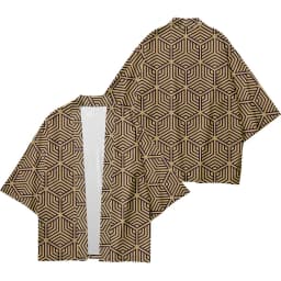 Geometric Patterns Japanese Kimono Summer Beach Graphic Street Haori Hanfu Men & Women 2024 Trendy Harajuku Asia Japan Clothing