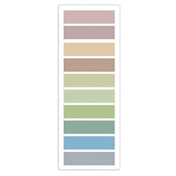 2400S Transparent Colorful Index Creative Memo Pads Office School Stationery Self-Adhesive Stickers Sticky Note Pads