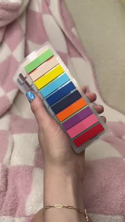 2400S Transparent Colorful Index Creative Memo Pads Office School Stationery Self-Adhesive Stickers Sticky Note Pads