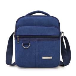 Men's Shoulder Bag Canvas Men's Sling Bag Messenger Shoulder Crossbody Bags Large Capacity Handbags Multifunctional