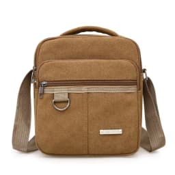 Men's Shoulder Bag Canvas Men's Sling Bag Messenger Shoulder Crossbody Bags Large Capacity Handbags Multifunctional