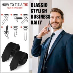 Tie For Men Formal Skinny Size Neckties Classic Men's Solid Colorful Wedding Ties Pre-tied Groom Gentleman Gift Party