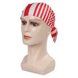 Buggy Anime Live Action TV One Cosplay Piece Fantasia Pirate Cap Hat Scarf Headband Accessory Halloween Carnival Props