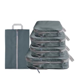 8/6pcs Set Travel Storage Bag Large Capacity Luggage Clothes Sorting Organizer Suitcase Pouch Case Essentials Shoes Packing Cube