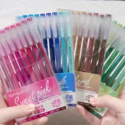 9pcsColor Gel Pen Set Kawaii Aesthetic Stationery Pretty Stationery Student Diary Pen Handbook Pen Color Markers School Supplies
