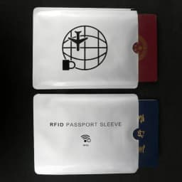 5pcs Anti-theft RFID Card Holder Colorful Aluminium Reader Lock Protect Case Cover Safety Passport Protector Sleeves