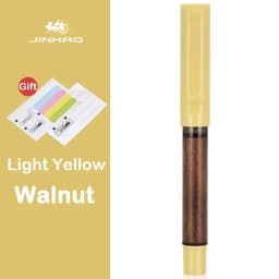 JINHAO 62 Wood Fountain Pen Luxury F EF Nib Writing Ink Pen Elegant Calligraphy ink Pens Office School Supplies Stationery