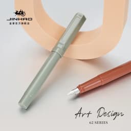 JINHAO 62 Wood Fountain Pen Luxury F EF Nib Writing Ink Pen Elegant Calligraphy ink Pens Office School Supplies Stationery