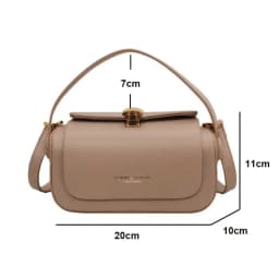 Classic Black Shoulder Bag Women's Versatile Retro Crossbody Square Bags 2024 New Large Capacity Textured Leather Flap Handbags