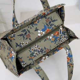 New Style Nylon Printing Thickened Large Capacity Handbag, Work Portable Zipper Semi-Closed Lunch Box Storage Bag, Bento Bag