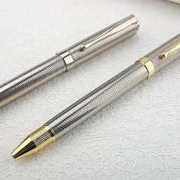 Luxury 716 Metal Capless Twist Ballpoint Pen , Elegant Signature Pen Gift Pens for Men Women