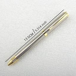 Luxury 716 Metal Capless Twist Ballpoint Pen , Elegant Signature Pen Gift Pens for Men Women