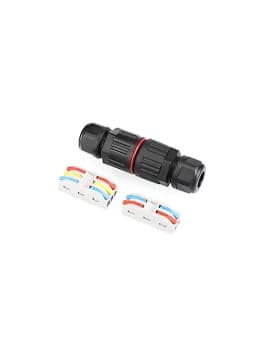 New 2/1PC IP68 Waterproof Joint Wire Quick Connection Connector 2/3 Pin Solder Less LED Lamp Wiring Outdoor Rainproof Terminal