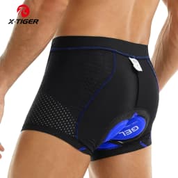 X-TIGER Men's Cycling Underwear with 5D Gel Cushioned MTB Boxer Cycling Shorts Road Cycling Underwear Cycling Equipment