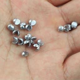 DNDYUJU 50pcs Round Split Shot Fishing Weights Lead Explosion Sinker Fishing Float Weight Tackle Tool Fishing Accessories