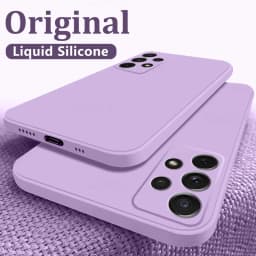 Liquid Silicone Case For Samsung Galaxy S26 S25 FE S26 S24 S23 S22 Ultra Plus A57 A37 A18 A56 A17 A16 A36 A54 A55 5G Soft Cover