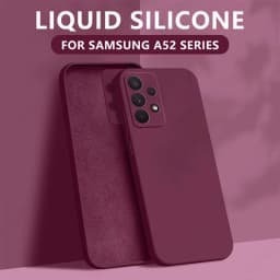 Liquid Silicone Case For Samsung Galaxy S26 S25 FE S26 S24 S23 S22 Ultra Plus A57 A37 A18 A56 A17 A16 A36 A54 A55 5G Soft Cover