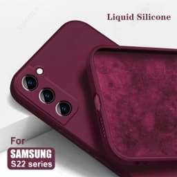 Liquid Silicone Case For Samsung Galaxy S26 S25 FE S26 S24 S23 S22 Ultra Plus A57 A37 A18 A56 A17 A16 A36 A54 A55 5G Soft Cover