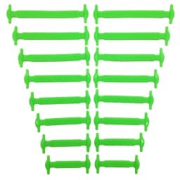 16pcs/lot Silicone Shoelaces No Tie Shoelaces 12 Colors Elastic Lace Shoelace Creative Lazy Silicone Laces Rubber Lace