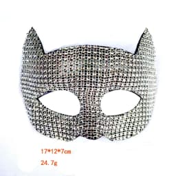 Shiny Cat Ear Masks Cosplay Halloween Party Costume Accessories Long Gloves Sexy Bling Kitten Half Masks