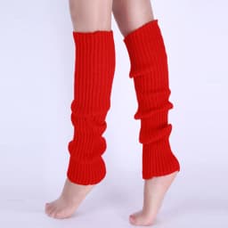 1 Pair Women Leg Warmer Japanese Lolita Long Socks Wool Knitted Foot Cover Arm Warmer Autumn Winter Crochet Heap Sock Boot Cuffs