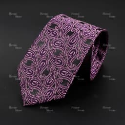 New Design Business Paisley Men Tie Red Blue Green Purple Slim Skinny 6cm Necktie Luxury Jacquard Wedding Party Cravat Accessory