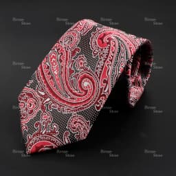 New Design Business Paisley Men Tie Red Blue Green Purple Slim Skinny 6cm Necktie Luxury Jacquard Wedding Party Cravat Accessory